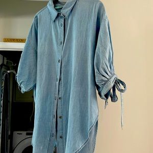 Chambray top